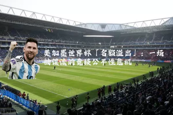 美加墨世界杯「名额溢出」:一场被误读的竞技公平性危机